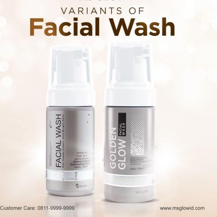 Golden Glow Facial Wash MS Glow / Facial Wash Golden Glow / Facial Wash Ms glow