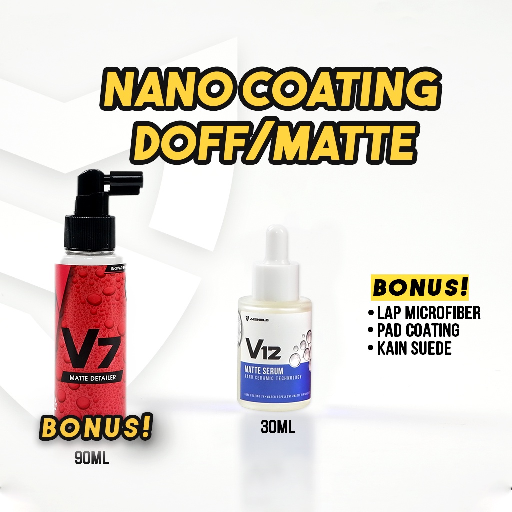 Perawatan Motor Doff Permanen V12 Matte Serum Pelindung Body Doff