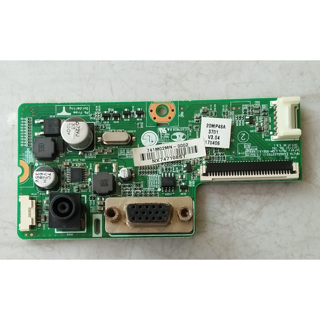 Motherboard Mainboard Mobo Board Mesin Monitor IPS LED LG 20MP48A - P