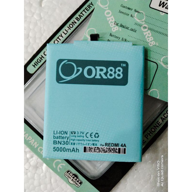 BATRE XIAOMI //REDMI 4A/BN30 ORION88//DOUBLEpower 5000Mah