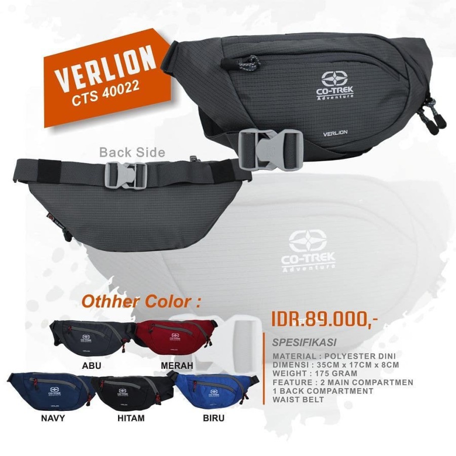 Tas Selempang Cotrek Verlion Adventure