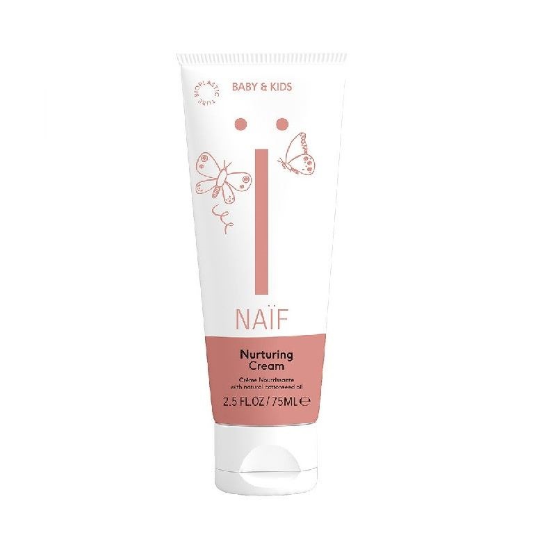 [PROMO BELI 2 FREE NAIF FACE SCRUB] Naif Nurturing Cream With Natural Cottonseed Oil 75ml