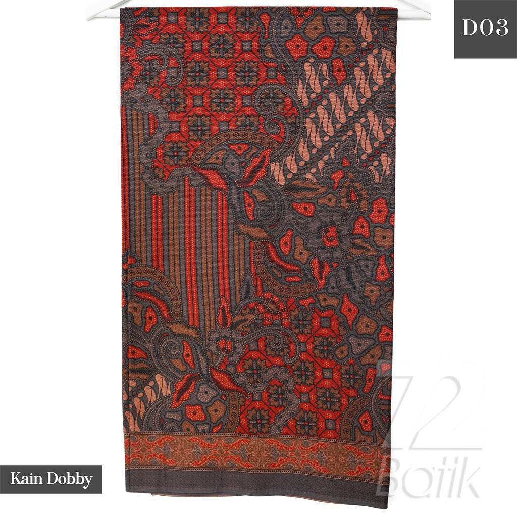 BATIK PRIA LENGAN PANJANG Kemeja Dobby Slimfit Slim Fit Premium Warna Coklat Tua Merah 724340 Cap 72 - Baju Kemeja Atasan Pakaian Setelan Batik Pria Cowok Laki Laki Remaja Keluarga Kantor Lengan Panjang Modern Slimfit Slim Fit Premium Kekinian