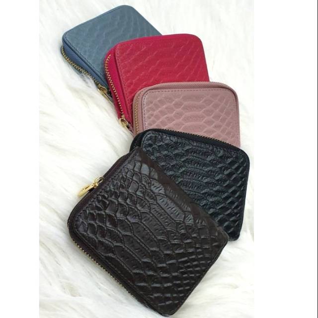 dompet kartu fashion card holder wallet PU leather Luna