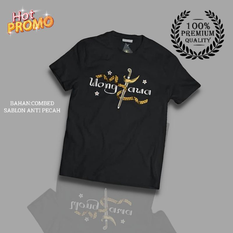 Paramesti Magetan Asli Kaos Distro Jowo Bahan Combed Kaos Polos Oblong