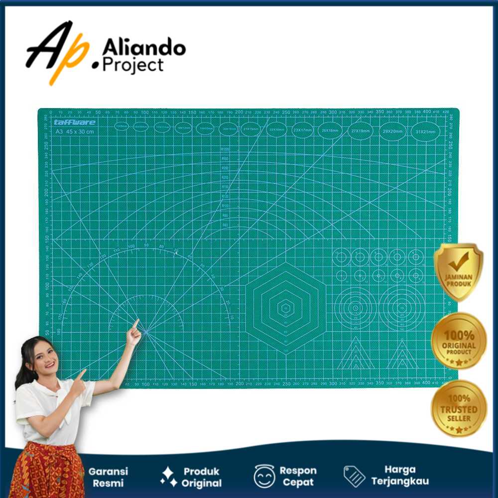 

Work Cutting Mat Pad A3 45 x 30cm Modern Original Unik Murah Terjangkau Garansi