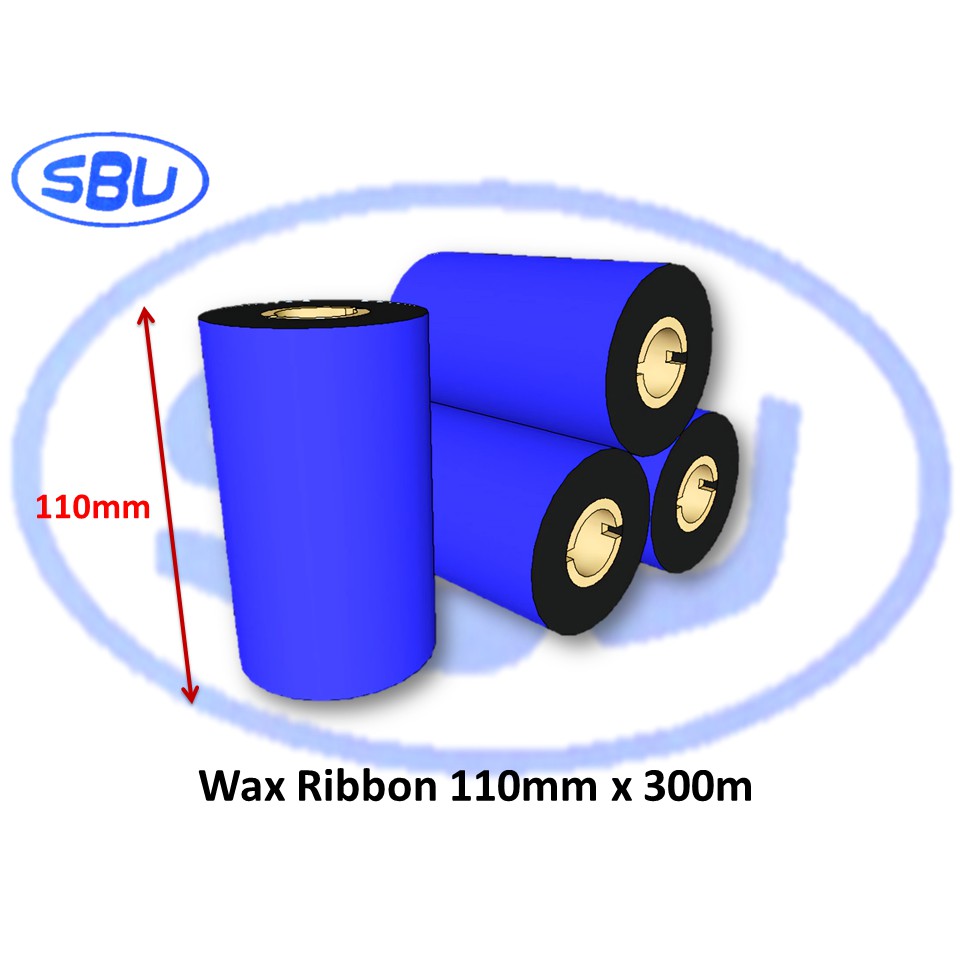 

Wax Ribbon 110mm x 300m "Murah & Berkualitas