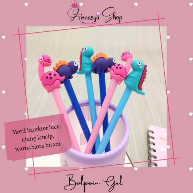 

Bolpoin gel karakter