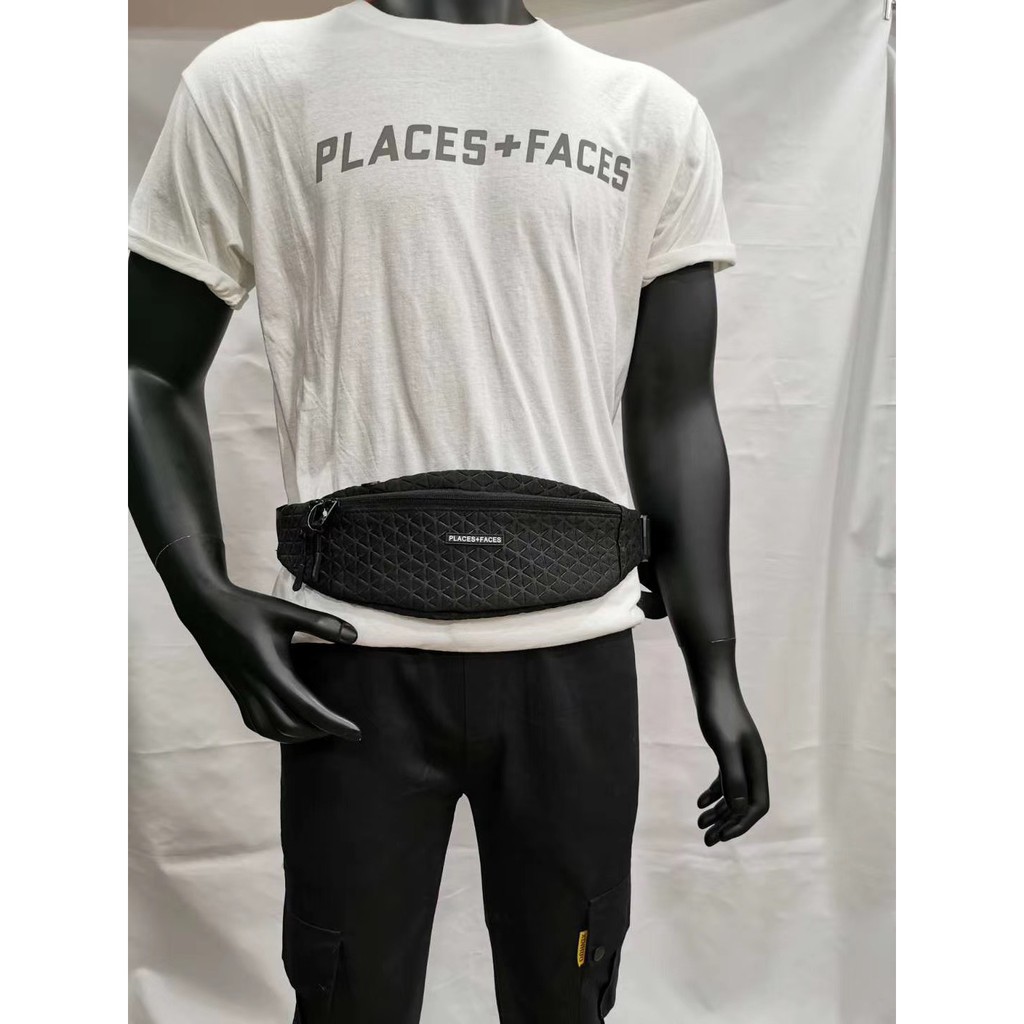 WAISTBAG PLACES AND FACES PALACE / TAS DADA / IMPORT / TAS SELEMPANG