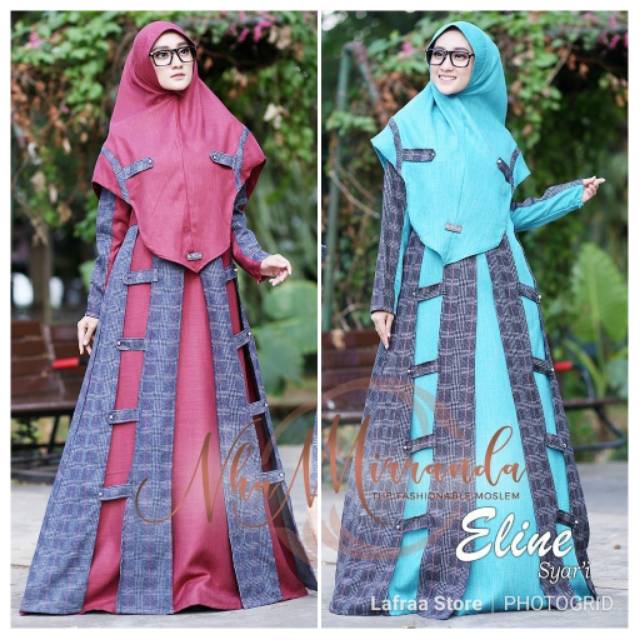 Eline Set Syar'i Original by NHA MIRANDA