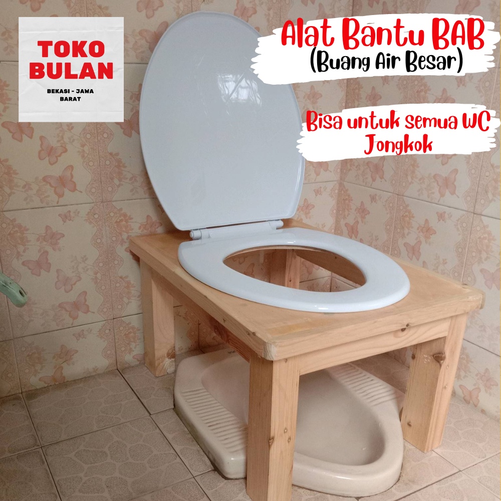 kursi wc duduk lansia | kursi toilet duduk | closet duduk portable | alat bab ibu hamil