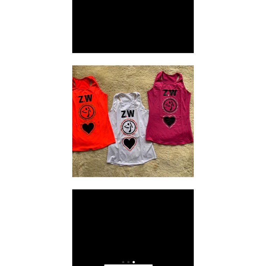 "vx-075 Tanktop Zumba wear/ Tanktop ZW / tanktop sport ◄