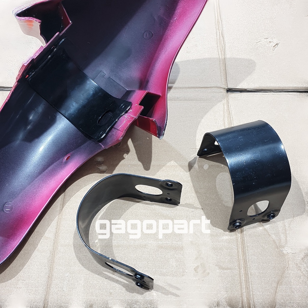 dudukan pangkon slebor depan ninja r rr victor bahan tebal mirip original