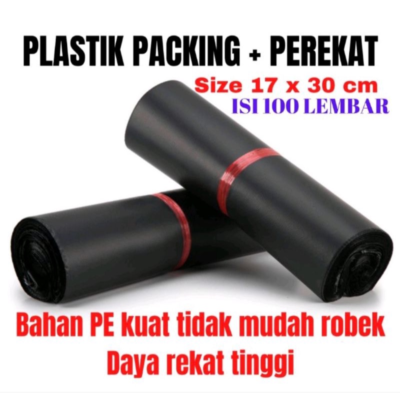 

Polymeiler Plastik Packing Perekat 17x30 100lembar TERMURAH