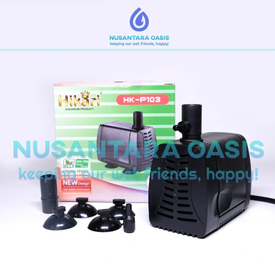 POMPA AQUARIUM CELUP WATER PUMP HIKARI HK P 103 LOW WATT HK-P103
