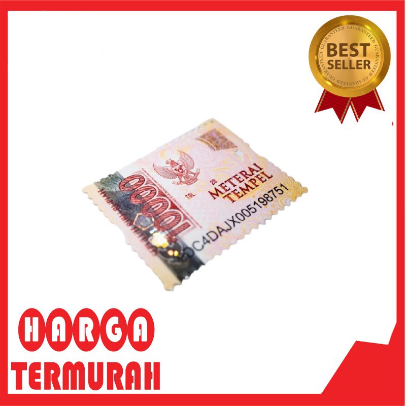 MATERAI 10000 POS INDONESIA