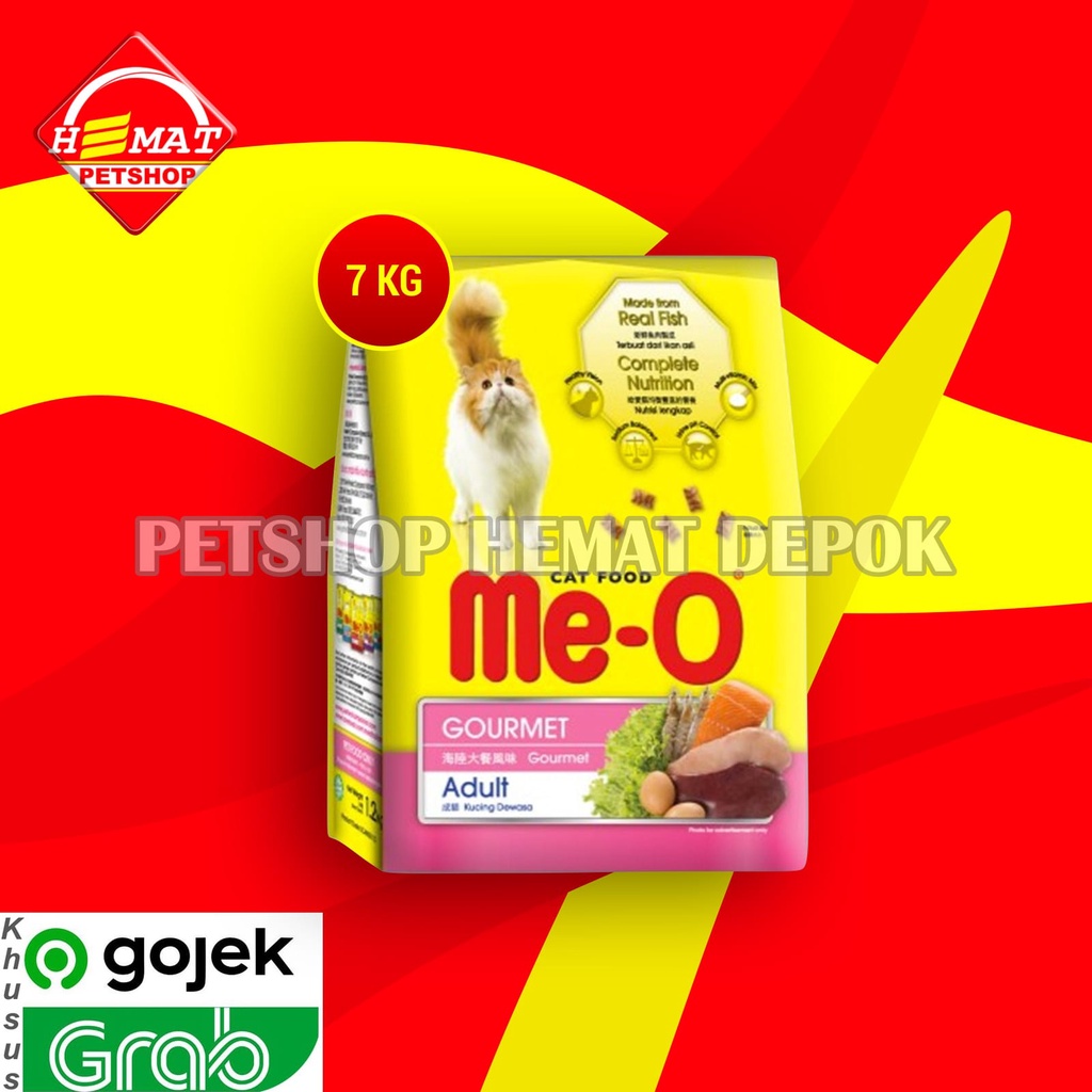 Gosend Makanan Kering Kucing Meo Dry Cat Food Me-O  7KG