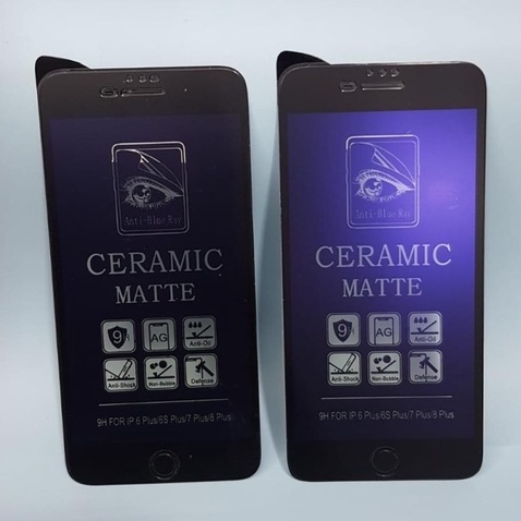 SCREEN PROTECTOR CERAMIC MATTE ANTI BLUE IPHONE 8 PLUS - FA