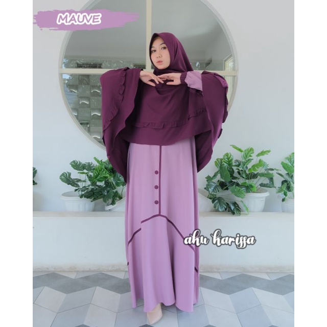 GAMIS CLAUDIA SET ORI AKU KARISSA TERBARU GAMIS SYARI MUSLIMAH KEKINIAN