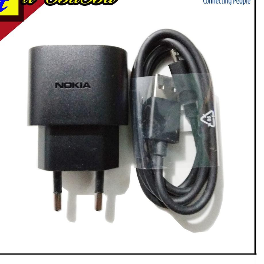 Terbaru - Charger Handphone Nokia 6 Micro USB Kabel Nokia 6 - Nokia Lumia 535 540 640 XL X X2 Cas HP