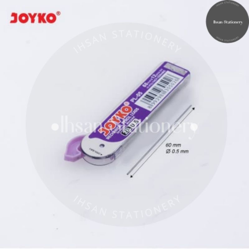 

Isi Pensil Mekanik 2B Joyko PL-05 (1 Lusin)
