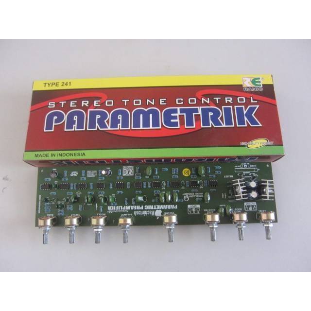 stereo tone control parametrik