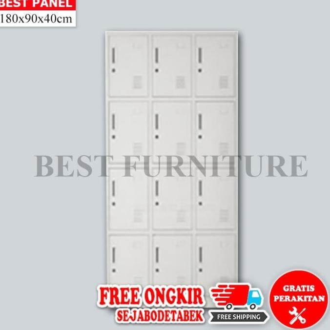 

Best Locker Filing Cabinet Stainless Besi Anti Banjir 12 Pintu