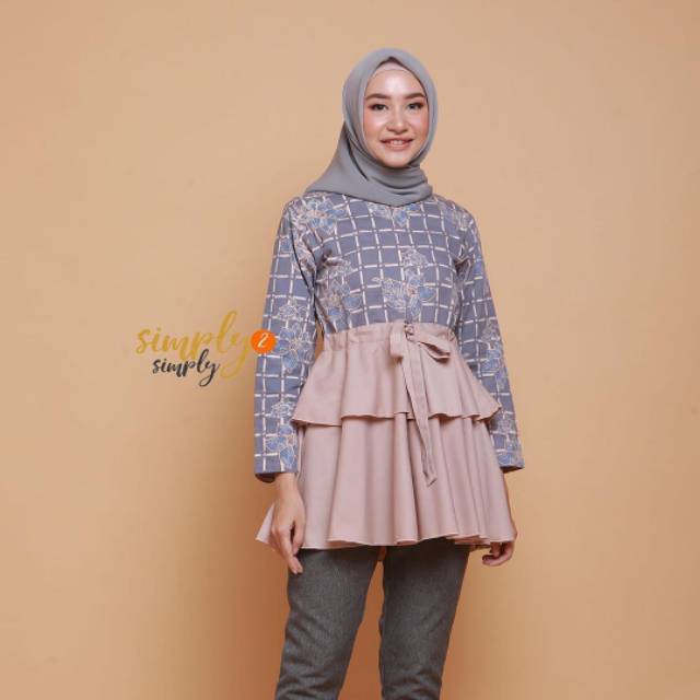 Ruffle lux batik by simply 2 simply s2s