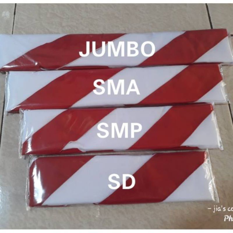 hasduk sd smp sma jumbo pembina /dasi pramuka murah