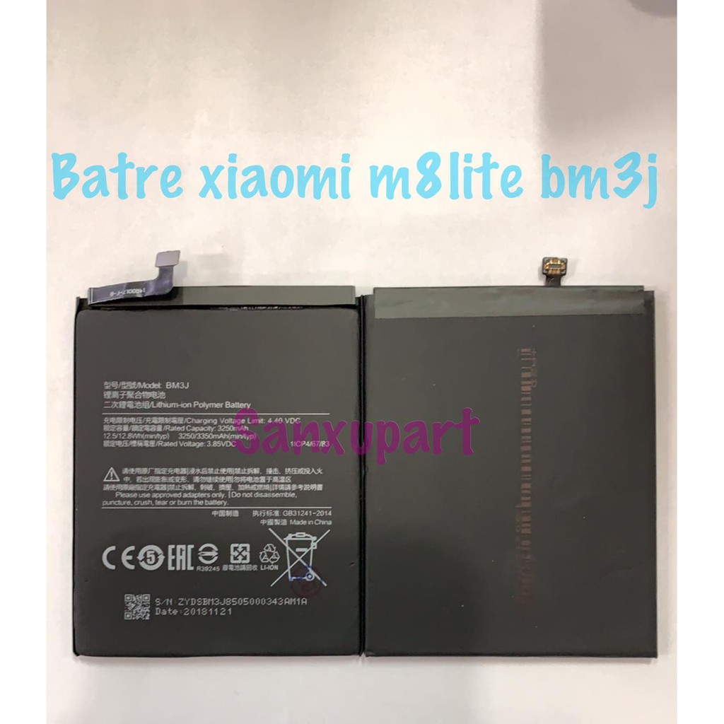 BAT BATERAI BATERE XIAOMI MI 8 LITE BM3J ORI