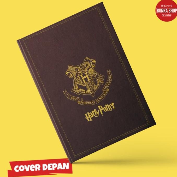 

N3W NOTE BOOK FILM HARRY POTTER HOGWARTS SCHOOL LOGO HARDCOVER A5 'T: