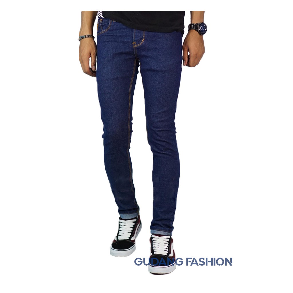  Celana  Jeans Pria Skinny Celana  Panjang  Jeans Pria 