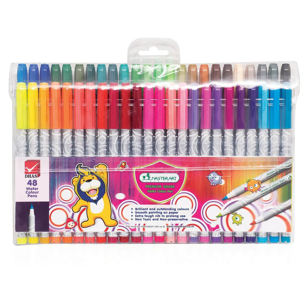 

[Master Art] Water Colour Pens Premium Grade 48 Colours