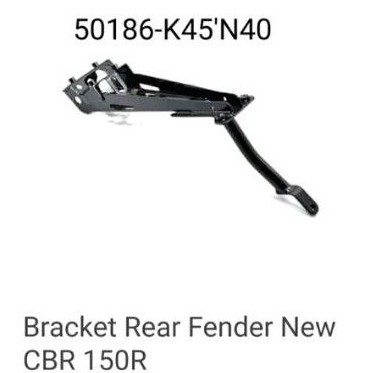 bracket rear fender new cbr 150r led asli honda