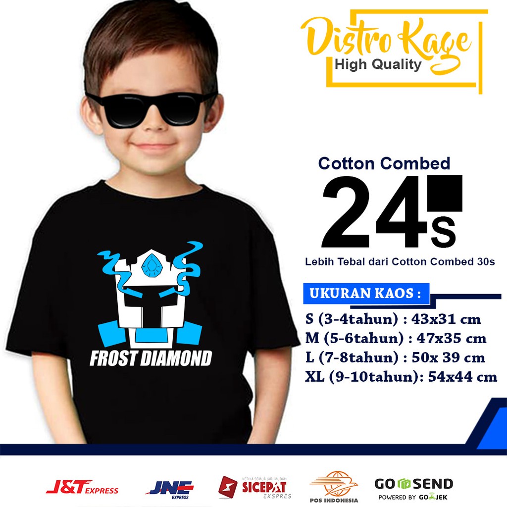 ATASAN BAJU KAOS ANAK LAKI LAKI PEREMPUAN TANGGUNG FROST ATASAN BAJU KAOS ANAK LAKI LAKI PEREMPUAN TANGGUNG FROST