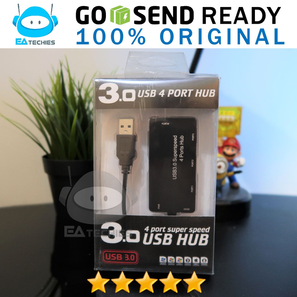 USB HUB 4 Port USB 3.0 Super speed for PC 100% Original High Quality