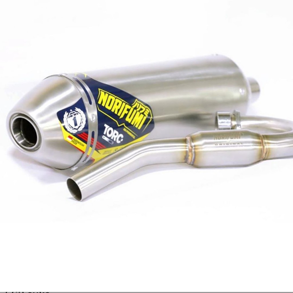Knalpot Ori Norifumi Torc Stainless CRF150 CRF 150 L