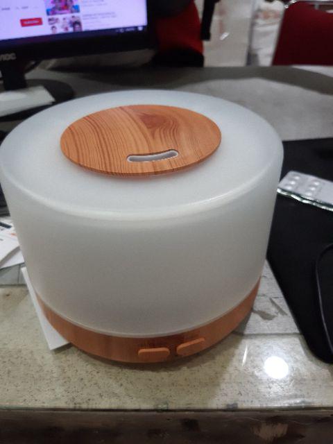 Ultrasonic Humidifier H04 Aromatherapy Mist 500ml With 7 Colors Led