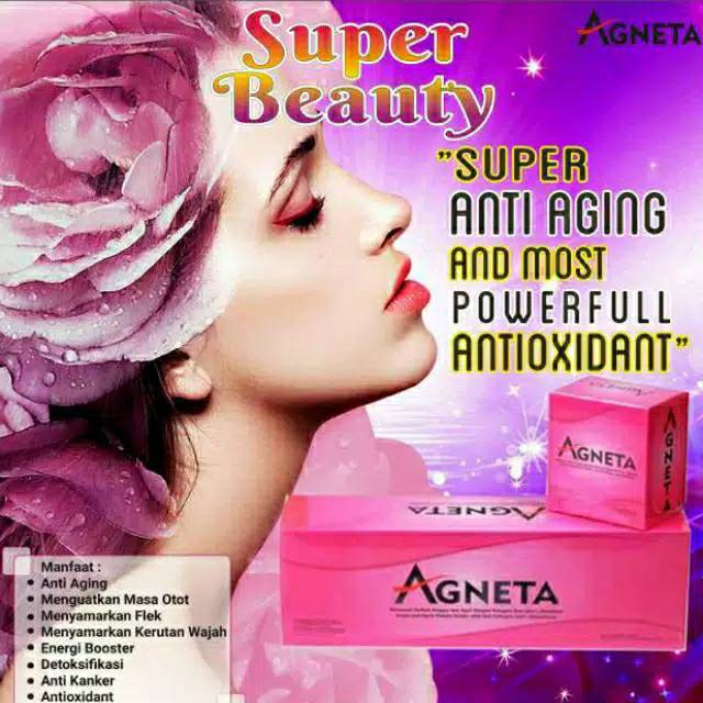 Collagen Glutathion stemcell anggur apel Agneta super beauty super anti aging fowerful antioxidant
