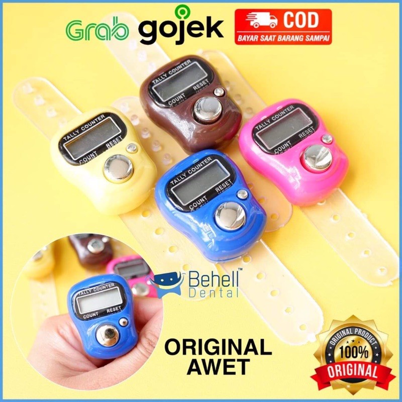 AWET ! TASBIH DIGITAL MINI FINGER COUNTER PENGHITUNG DIGITAL MINI TASBEH JARI SOUVENIR OLEH OLEH HAJI