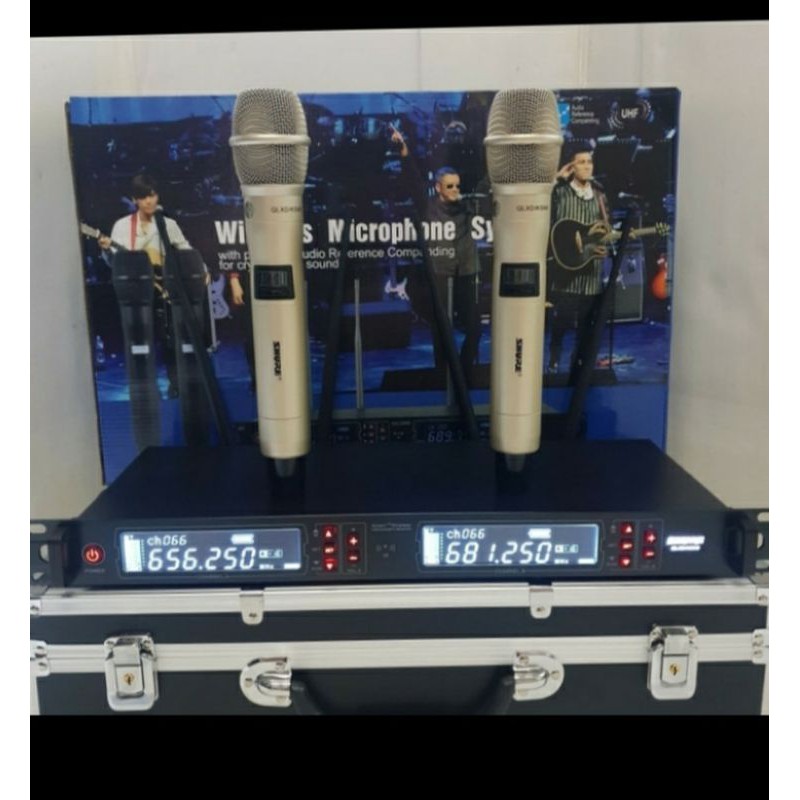 MIC WIRELESS SHURE QLDX KSM9 FREE KOPER