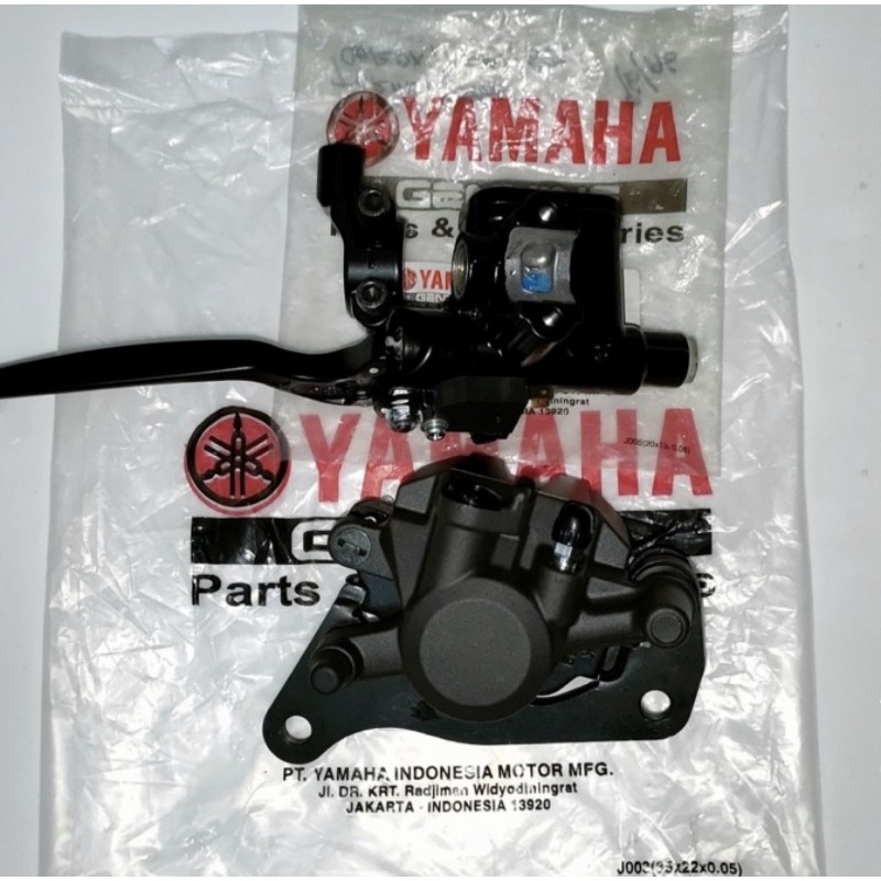 PAKET CAKRAM KALIPER BELAKANG PALA BABI BELAKANG NMAX N MAX YAMAHA 2DP NISSIN