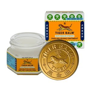 PERA693 TIGER BALM BALSEM TIGER RED OINTMENT / WHITE OINTMENT 20 GR