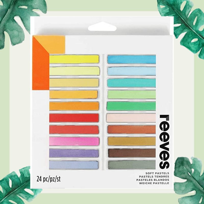 REEVES 24 SOFT PASTEL New (Hair Chalk)