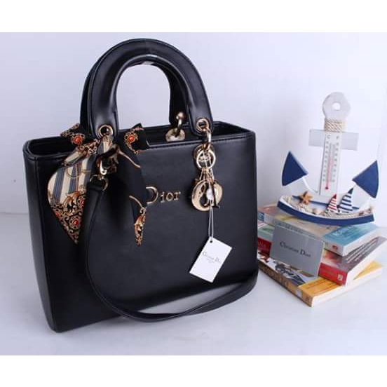 Tas Wanita Top Handle Di*r Lady Ukuran 30Cm