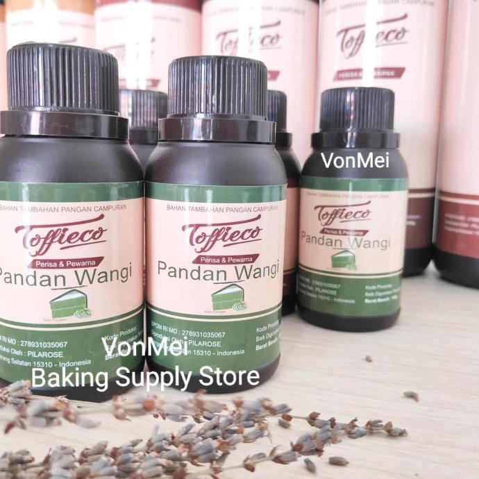 

TOFFIECO Pandan WANGI Paste Perisa Pasta Pandan Wangi 100 gr Wangi