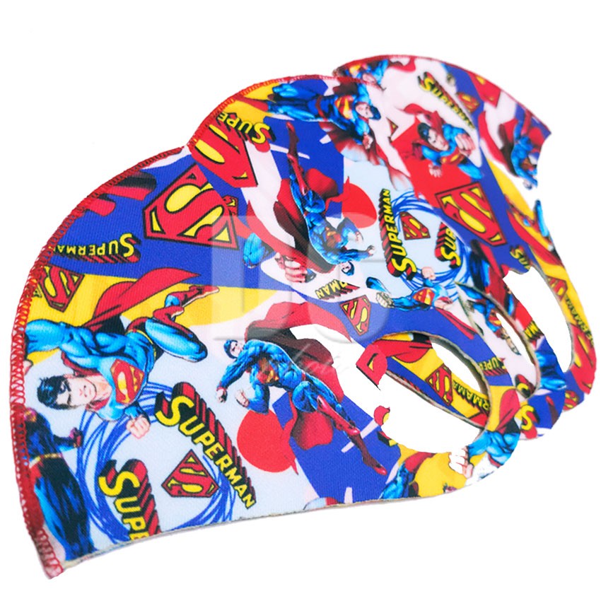 Masker Anak Scuba Premium Motif Spiderman Doraemon Superman Mobile Legends (Bisa Pilih Motif)