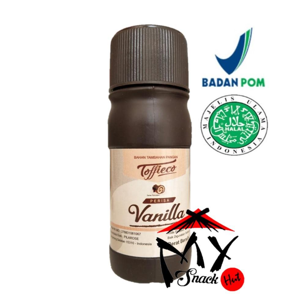 TOFFIECO FLAVOUR VANILLA 25GR - TOFIECO ESSENCE VANILA - PERISA ESEN VANILI VANILLI CAIR LIQUID HALA