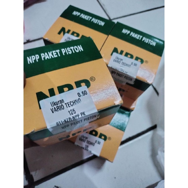 Piston kit seher komplit Vario Techno 125 OS 0.50 NPP