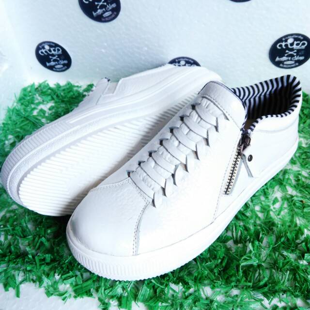 Sepatu kulit wanita sepatu garut